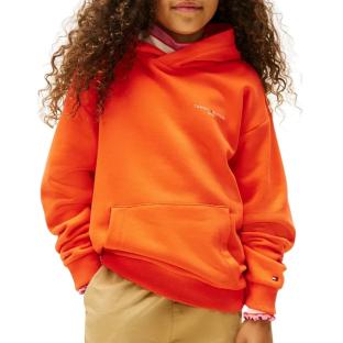 Sweat Orange Fille Tommy Hilfiger KS0KS00660 vue 0