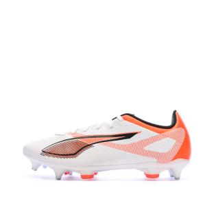Chaussures de football Blanc/Orange Homme Puma Ultra 5 Play Mxsg pas cher