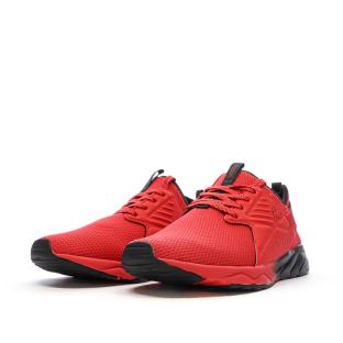 Baskets Noires/Rouge Garçon Kappa San Puerto Lace vue 0