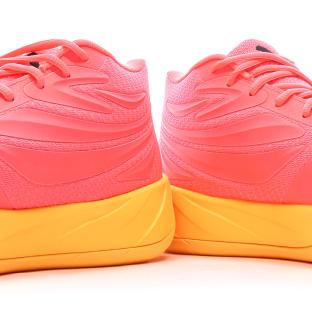 Chaussures de Basketball Roses/Oranges Homme Puma Court Pro vue 7
