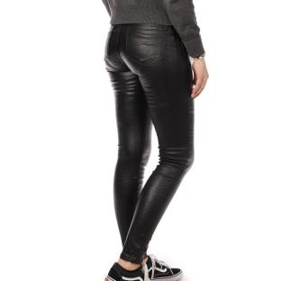 Pantalon skinny enduit Noir Monday Premium Paillettes pas cher