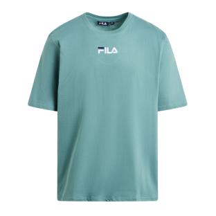 T-shirt Bleu Homme Fila Embroidered pas cher