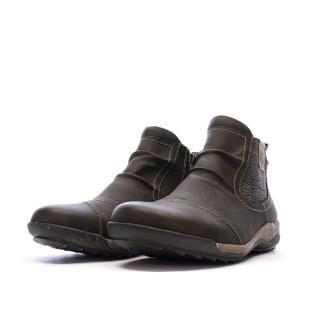 Bottines Marron Femme Relife Jilspray vue 6