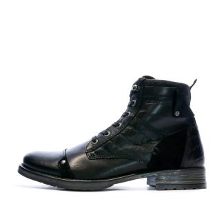 Boots Noires Homme Redskins Yaniss pas cher