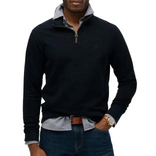Sweat Noir Homme Superdry Classic Essential vue 0