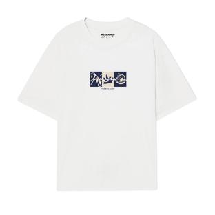 T-Shirt Blanc Garçon Jack & Jones Canggus pas cher
