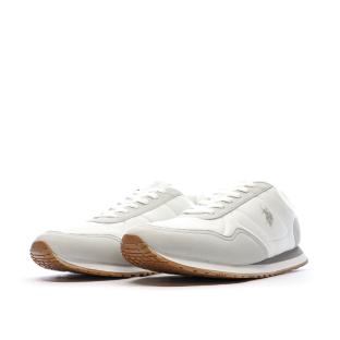 Baskets Blanches Homme US Polo ASSN Sneakers vue 0