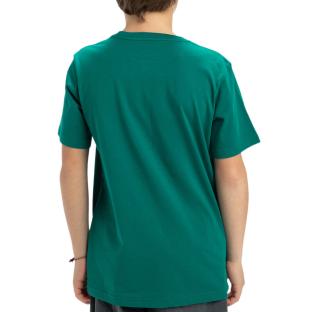 T-Shirt Vert Garçon Quiksilver Skull Feast vue 2