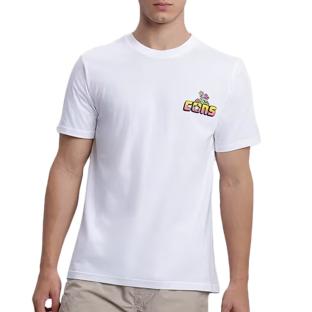 Camiseta Converse Skeleton Blanca Hombre ver 0