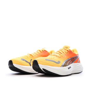 Chaussures de Running Orange/Jaune Femme Puma Velocity vue 6