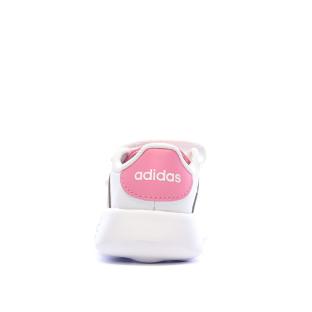 Baskets Blanches/Roses Bébé Fille Adidas Grand Court 2.0 vue 0