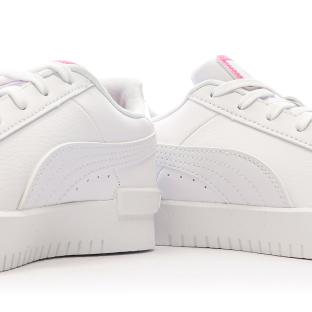 Baskets Blanches/Roses Fille Puma Jada 395599 vue 7