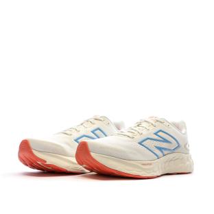Chaussures de Running Écru/Bleu Femme New Balance 680 vue 6
