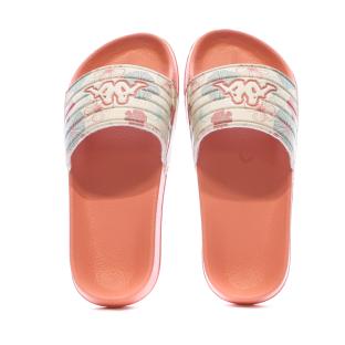 Claquettes Rose Femme Kappa Logo Sartwow 2 vue 3