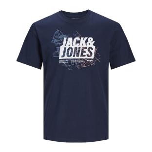 T-shirt Marine Homme Jack & Jones Agave vue 3