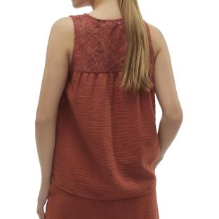 Blouse Terracota Femme Vero Moda Chris vue 2