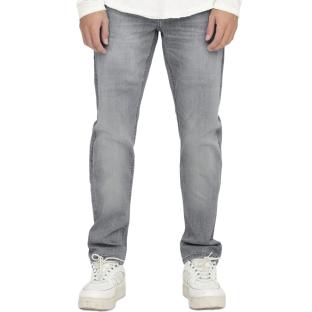 Jean Slim Gris Homme Only & Sons Weft pas cher