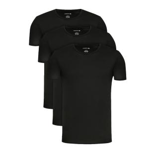 x3 T-shirt Noir Homme Lacoste TH3321-031 vue 0