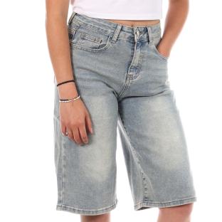 Short Bleu Clair Femme Monday Premium Blue pas cher
