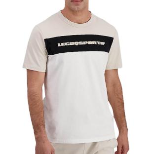 T-Shirt Beige Homme Le Coq Sportif Contemporain N°2 vue 0