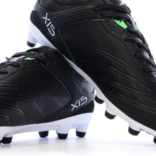 Chaussures de Rugby Noires Junior Gilbert Sidestep x15 LO MSX vue 7