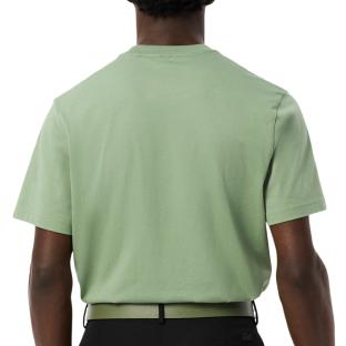 T-shirt Kaki Homme Lacoste Klassiek vue 2