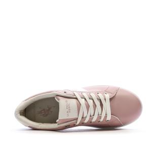 Baskets Roses/Blanches Femme US Polo ASSN For Everyday vue 0