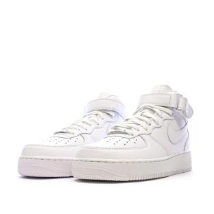 Air Force 1 Mid '07 Blanches Homme Nike vue 6