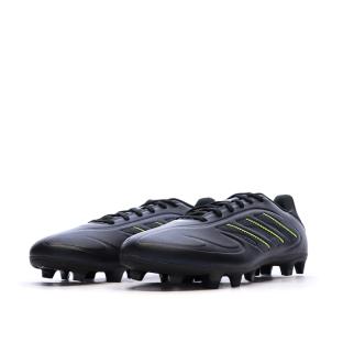 Zapatillas de fútbol negras/amarillas Adidas Copa Pure III Club FG/MG ver 0