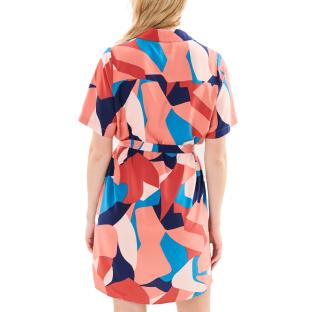 Robe Chemise Rose/Bleu Femme Pieces Canisty vue 2