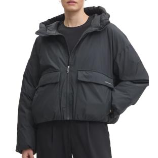 Doudoune Noire Femme Converse Synthetic Puffer vue 0