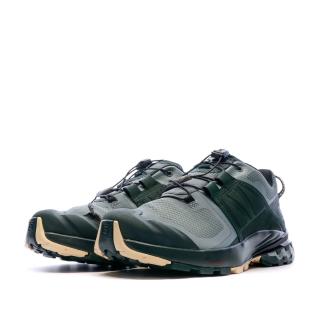 Chaussures de trail Vertes Mixte Salomon XA Wild vue 6
