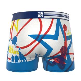 Boxer Blanc/Bleu Homme Freegun Basketball vue 0