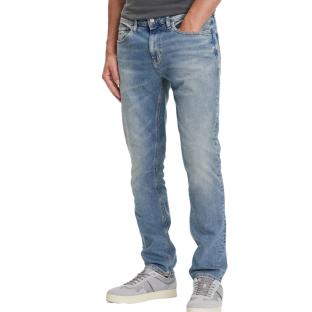 Jean Bleu/Gris Homme Tommy Hilfiger Scanton Slim pas cher