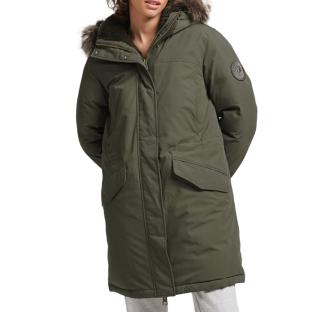 Superdry Vintage Down Everest Khaki Women’s Parka Photo of the Espace des Marques %store% store - view of %key%