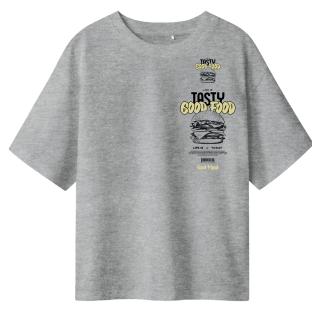 T-shirt Gris Garçon Name it Mtibilbo pas cher