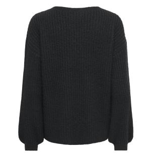 Pull Noir Femme JDY Tennison vue 0