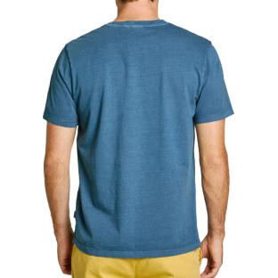T-shirt Bleu Homme Pepe jeans Jacko vue 2