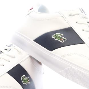 Baskets Blanches Homme Lacoste Vulcanized vue 7