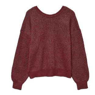 Pull Rouge Femme Vero Moda Mellie pas cher