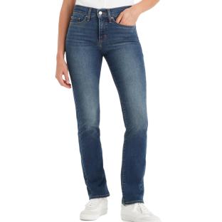 Jean 314 Bleu Foncé Femme Levi's Shaping Shaping pas cher