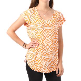 Top Orange à motifs Femme Only Nova vue 0