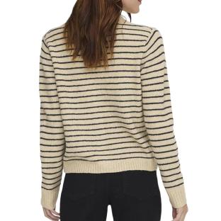 Gilet Beige/Noir Femme Only Chester vue 2