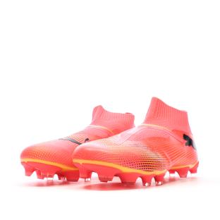 Chaussures de football Oranges Homme Puma Future 7 Match vue 6