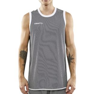Maillot Basketball Réversible Noir/Blanc Craft Progress pas cher
