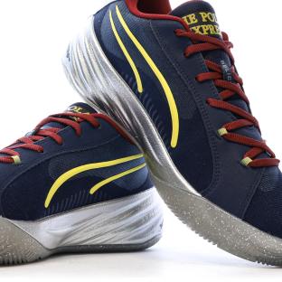 Basketball Marine/Rouge Homme Puma All-pro Nitro Polar Express vue 7