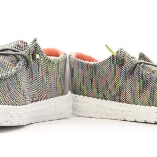 Chaussures Kaki Femme Hey Dude Wendy Sox vue 7