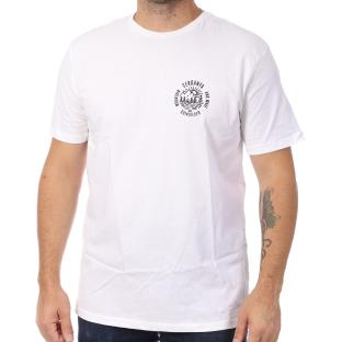 T-shirt Blanc Homme Quiksilver Desticerdanya pas cher