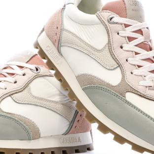 Baskets Blanches/Roses/Bleu Femme Chaussures Piel vue 0
