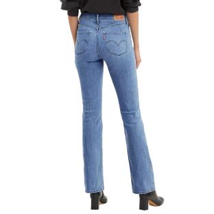 Jean 315 Bleu Clair Femme Levi's Shaping Boot Dark Indigo vue 2